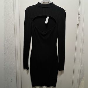 Black Midi dress